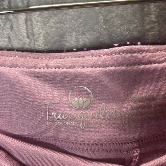 Tranquility Tie Dye Purple Skort Skirt with Built in Shorts Size Small - Picture 6 of 8